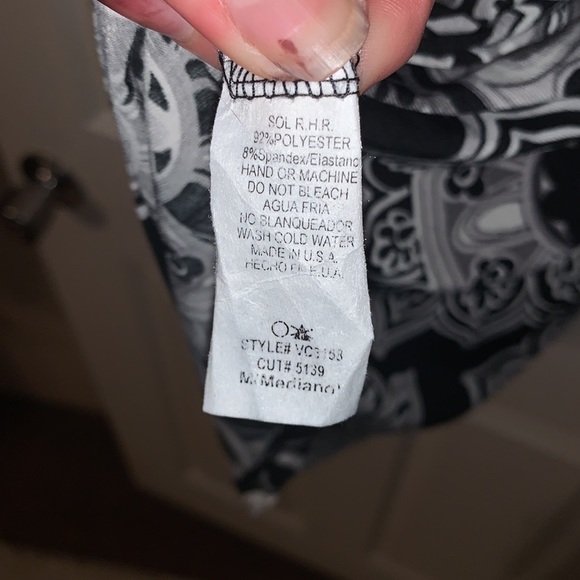 Sleeveless slinky mandala pocketed tunic/dress - Picture 2 of 2